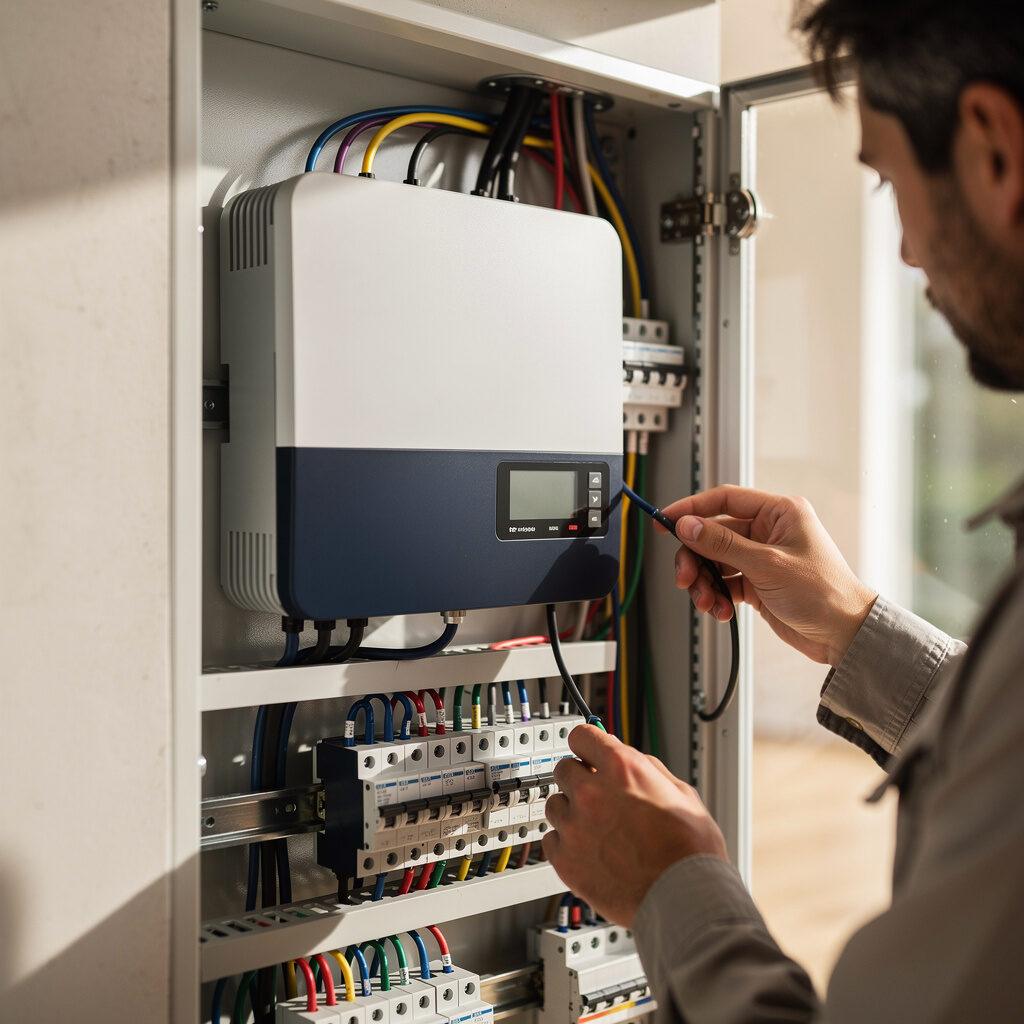 Einbindung in Hauselektronik – Bechtold Solar-Technik GmbH